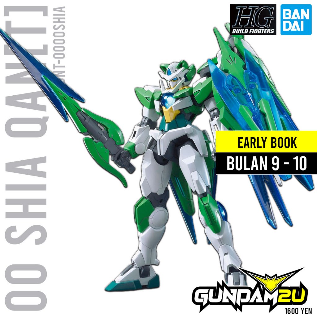 G2UEB BANDAI HG 1/144 Gundam 00 Shia Qant OO Qanta - High Grade HGBF ...