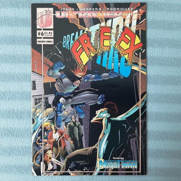 Freex #6 (Malibu/Ultraverse Comics) I-P (Ben Herrera, Steve Englehart ...