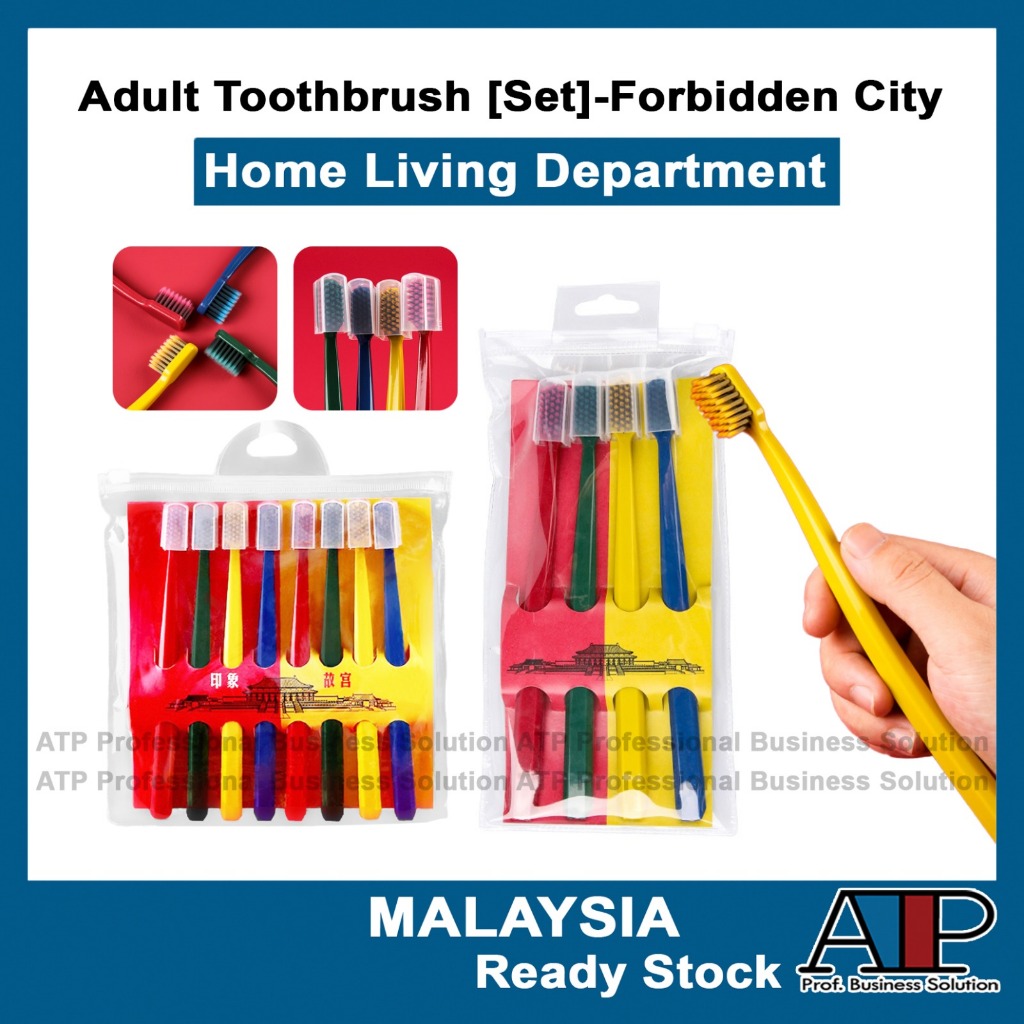 Toothbrush🪥 Raoyi Mini Life Adult Toothbrush[Set] Deep Clean All Gentle ...