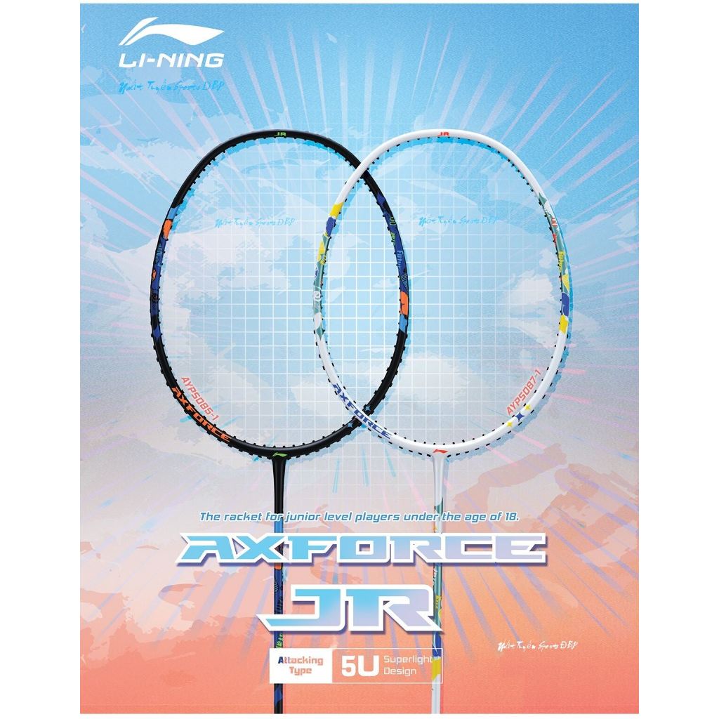 LiNing Axforce JR (5U/G6) With String&Grip (Up String Service Free