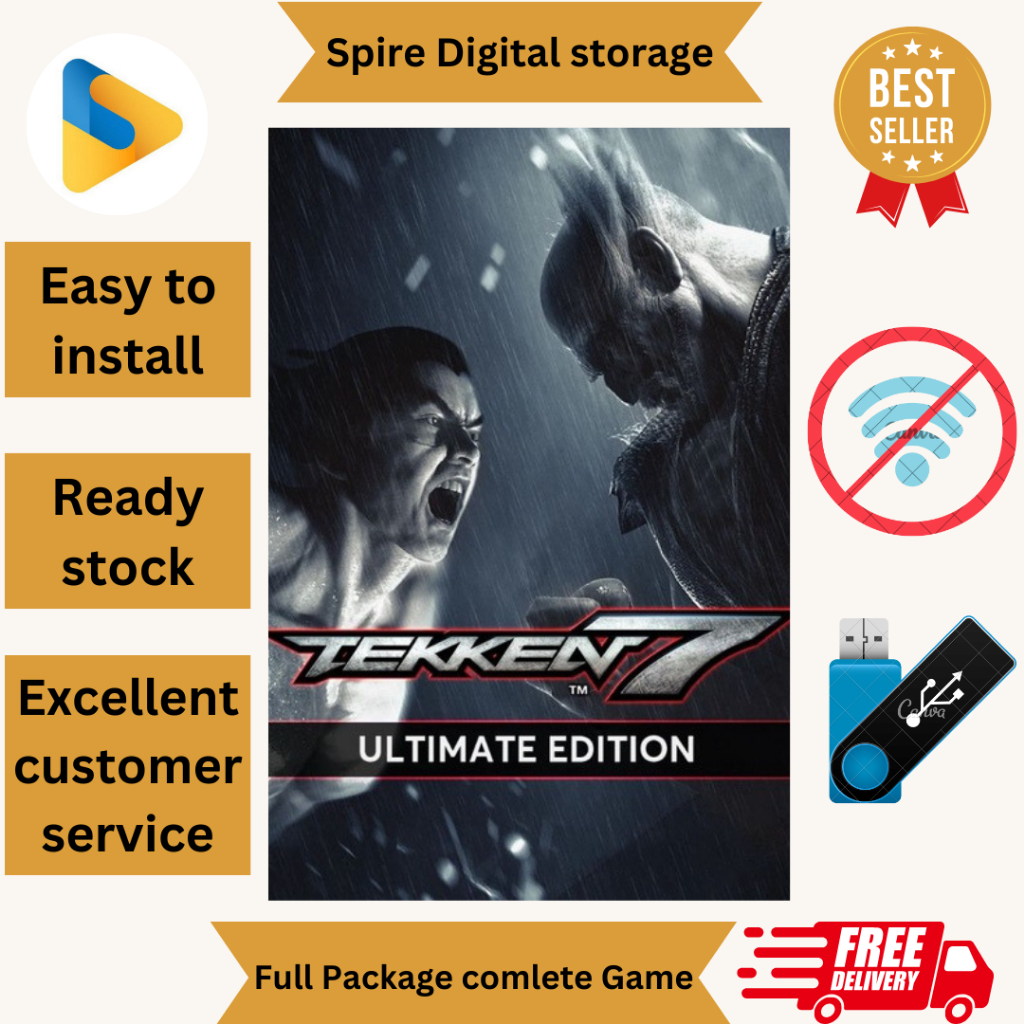 [PC Game] TEKKEN 7 Ultimate Edition (v4.22 + All DLCs) 64GB pendrive ...