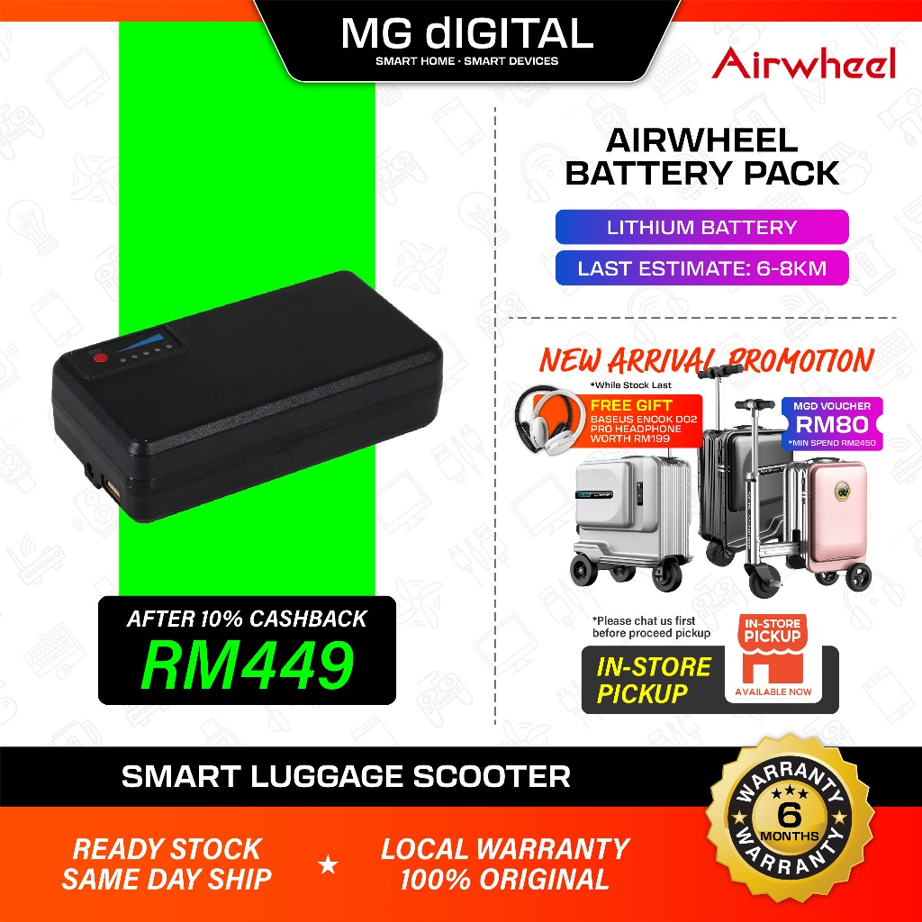 Airwheel Battery Pack Lithium Battery | Shopee Malaysia