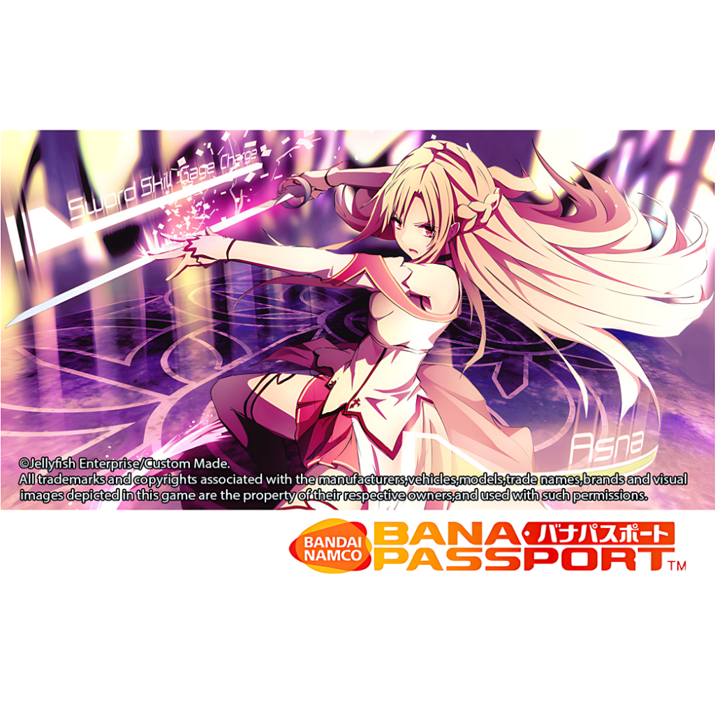 Sword Art Online High Definition Quality banapassport design Card