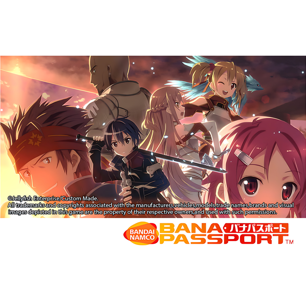 Sword Art Online High Definition Quality banapassport design Card