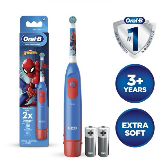 Oral B Kids Electric Toothbrush Spiderman | Shopee Malaysia