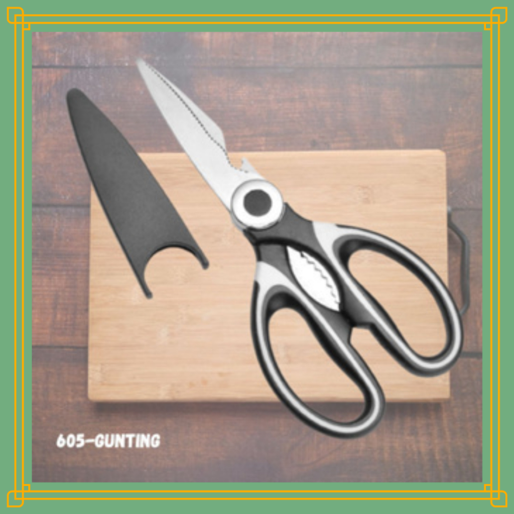SK5 Japan Imported Japanese Multipurpose Sharp Scissor Cutter Bone Scissors  for Kitchen Use Daily Use Tool