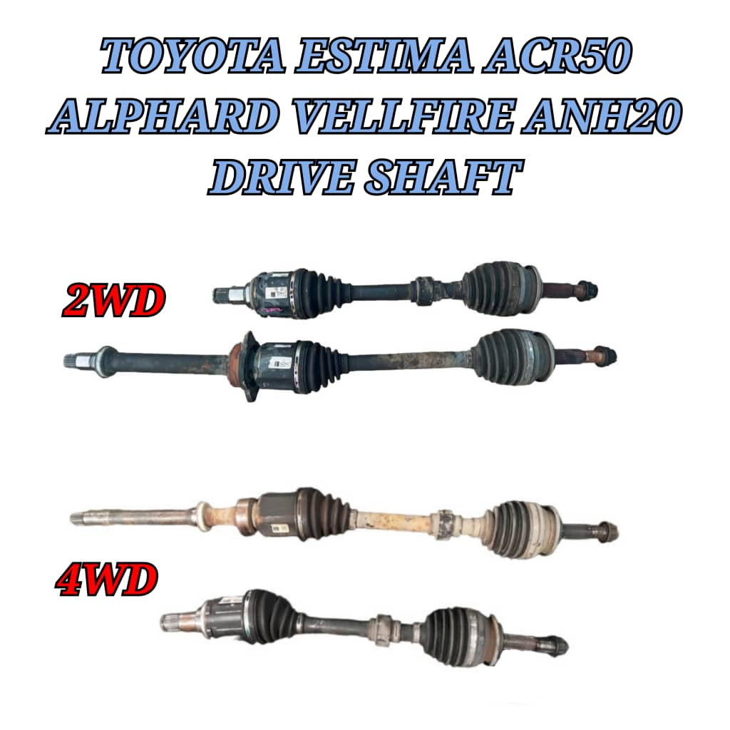 🇯🇵🇯🇵 Drive Shaft / Driveshaft Toyota Estima Previa ACR50 Alphard