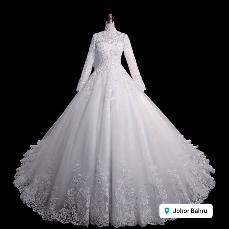Gown putih online