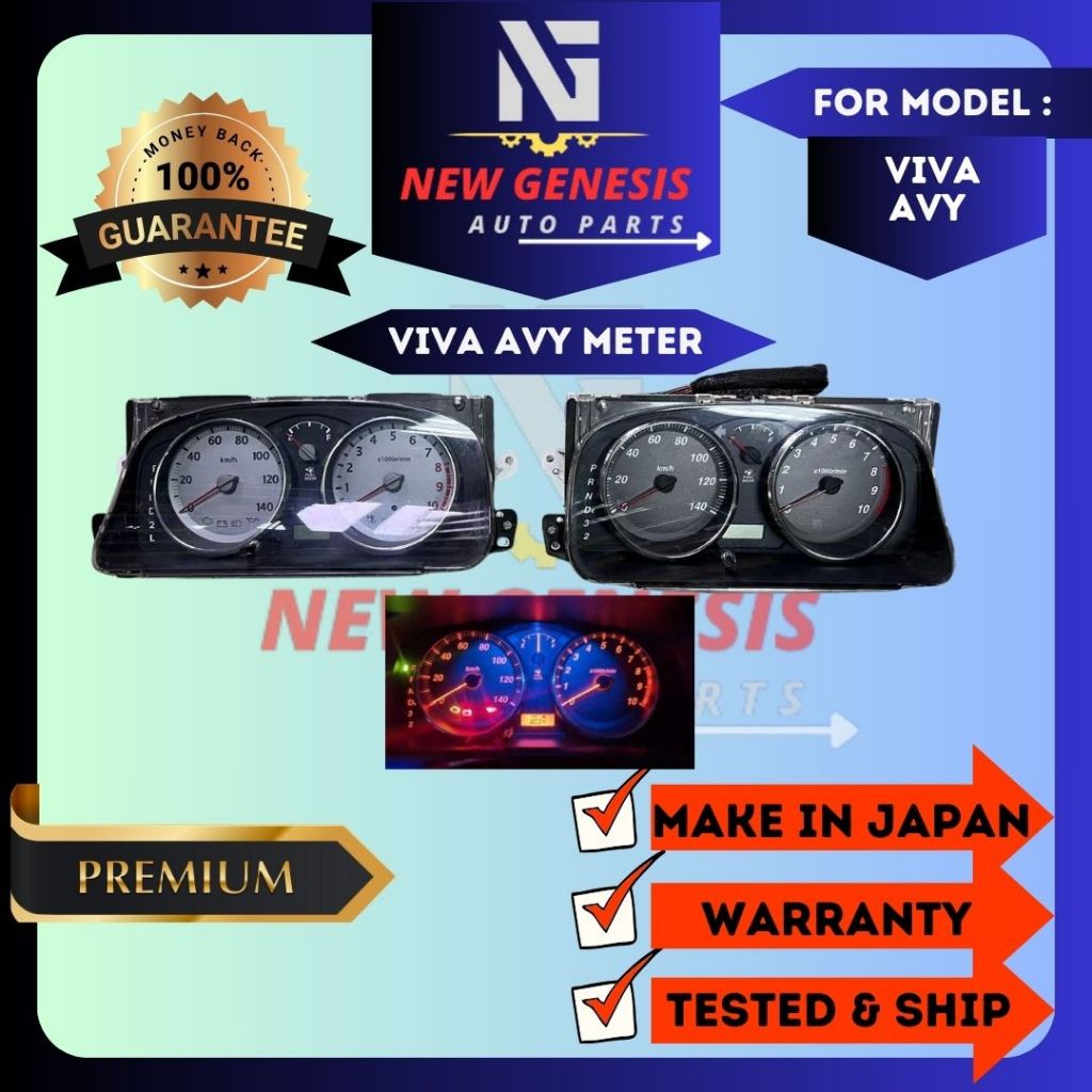 L250 Avy Perodua Viva Meter Original JAPAN | Shopee Malaysia