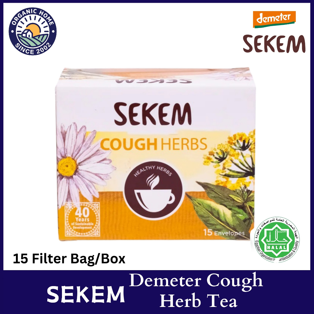 SEKEM DEMETER COUGH HERBS TEA / (15 FILTER BAGS/BOX) | Shopee Malaysia