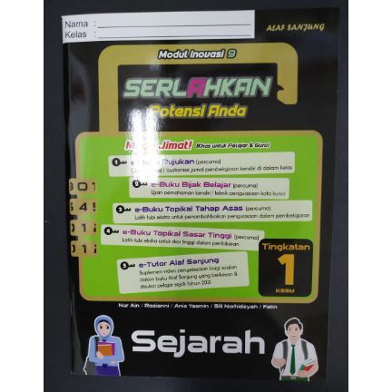 Modul Inovasi Sejarah Tingkatan Dan Shopee Malaysia