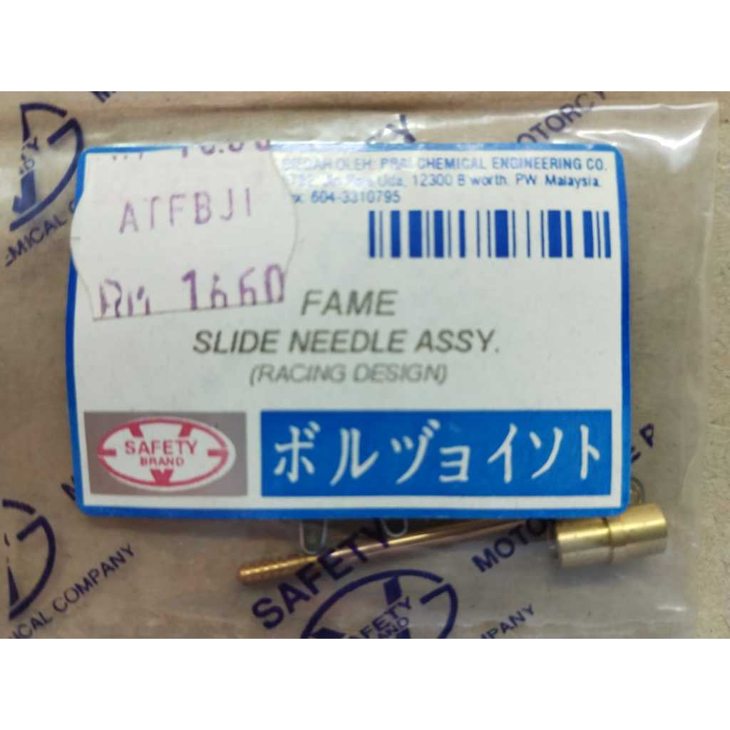Honda Fame slide needle assy, Safety | Shopee Malaysia