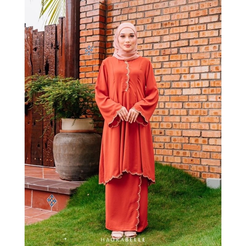 TUN TEJA Haurabelle baju kurung tradisonal melayu kebarung baju raya ...