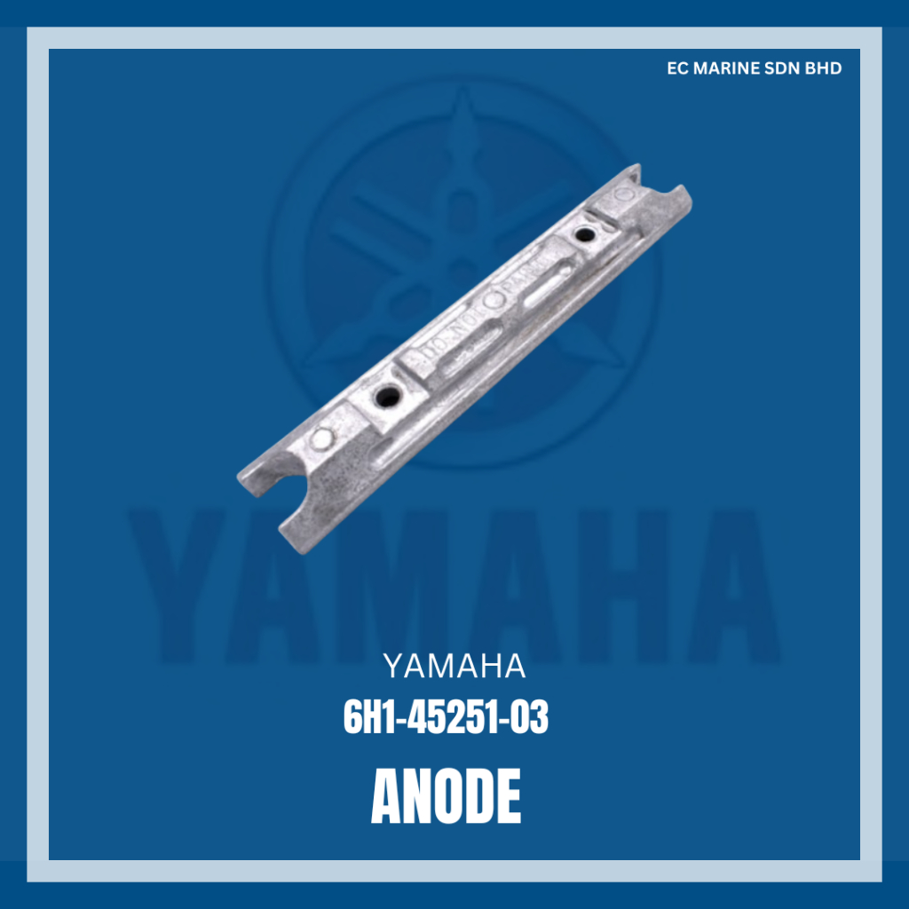 Aluminum Bar Set Yamaha Aluminum Bar Anode 6H1-45251-02A - Salt Water ...