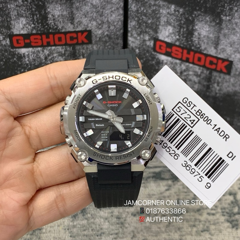 100% ORIGINAL CASIO G-SHOCK GST-B600-1A/GST-B600A-1A6/GST-B600D-1A The ...