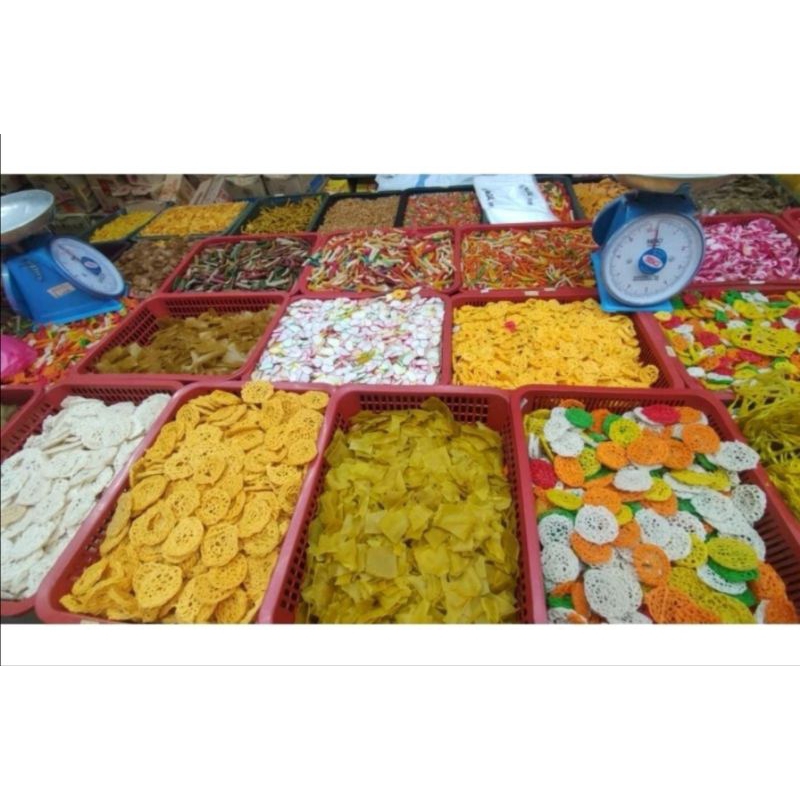 (ANEKA KREPEK) KREPEK TELO SINGKONG MADURA, JERING/JENGKOL, TEMPE SAGU ...