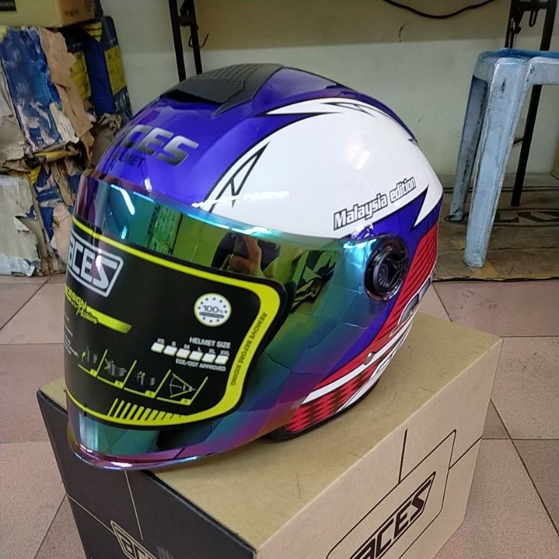 ACES R1 helmet Malaysia (Patriot) | Shopee Malaysia