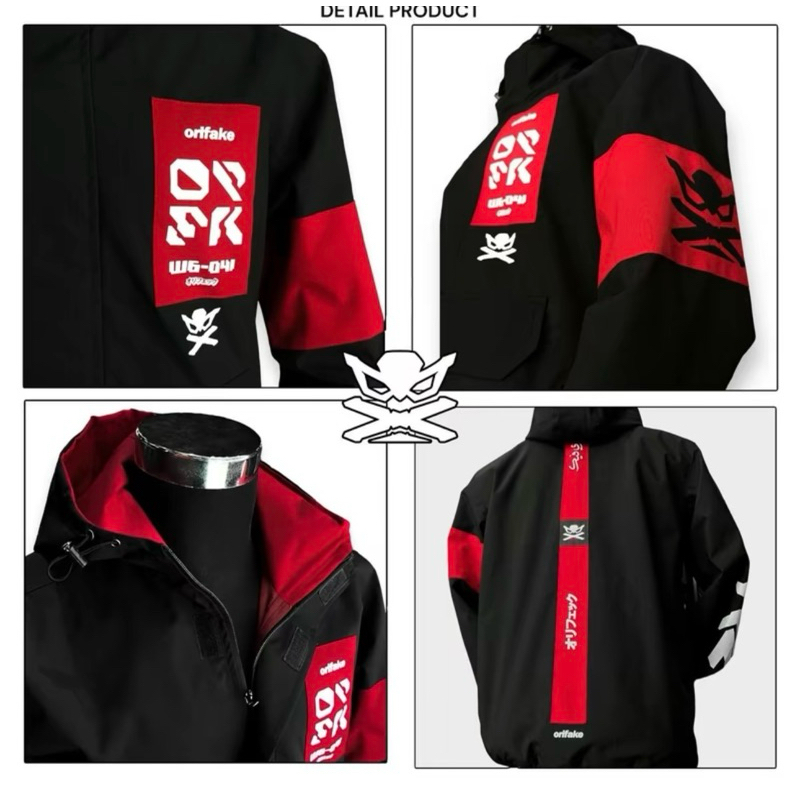 ORIFAKE GENERAL 01 Windbreaker Jacket (Size M) | Shopee Malaysia