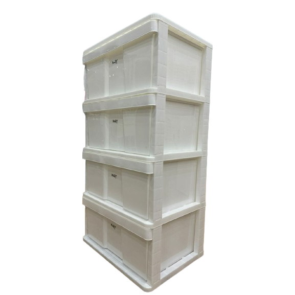 Super Big 5 Tier Plastic Drawer Storage Drawer Plastic Cabinet Cupboard ...