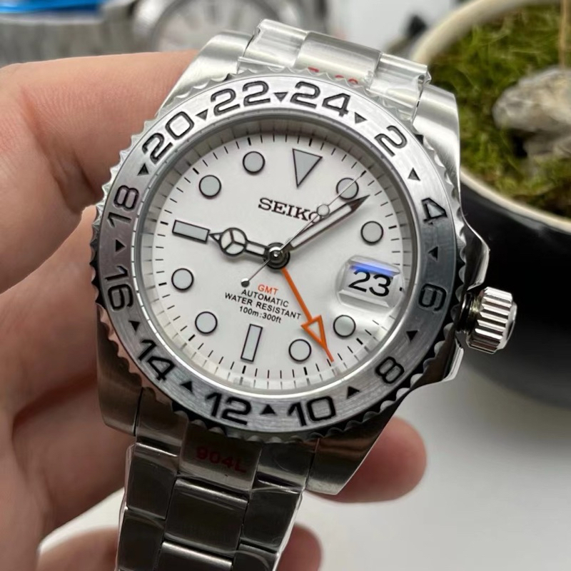 Seiko Sarb033 Seiko Watches Rolex Explorer Look Alike 【White