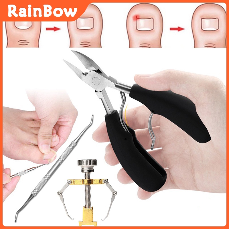 INGROWN TOENAIL TREATMENT TOOL Nail Cuticle Nipper Clippers Cutters ...
