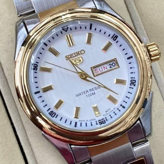 Seiko 5 SNKL23K1 Automatic See-Thru Back Stainless Steel Bracelet Gents ...