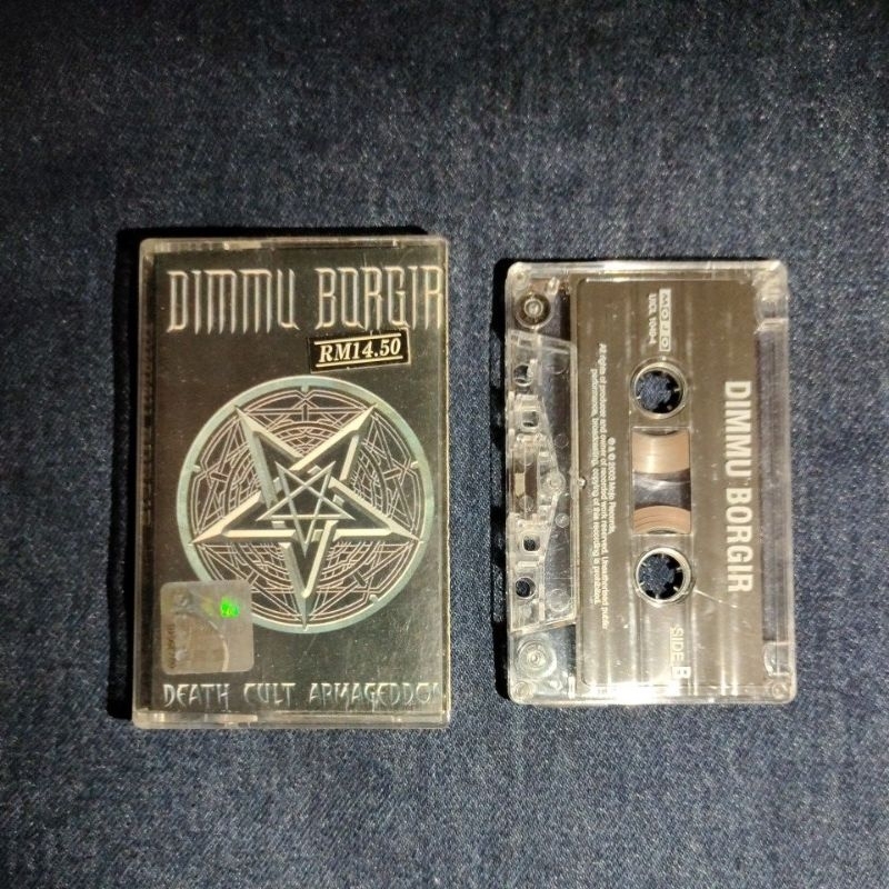 Plastichead Dimmu Borgir Death Cult Pentagram T-Shirt Officiel - Noir