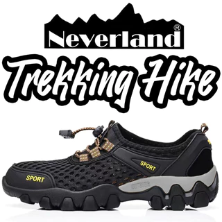 Outdoor men's sandals personality fashion hiking shoes upstream wading fishing  shoes waterproof non-slip soft bottom beach hole shoes