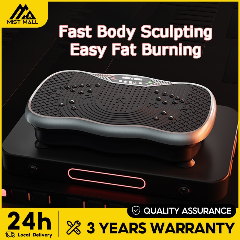 MIST Vibration Platform Machine Fitness Slimming Vibration Plate Shaker ...