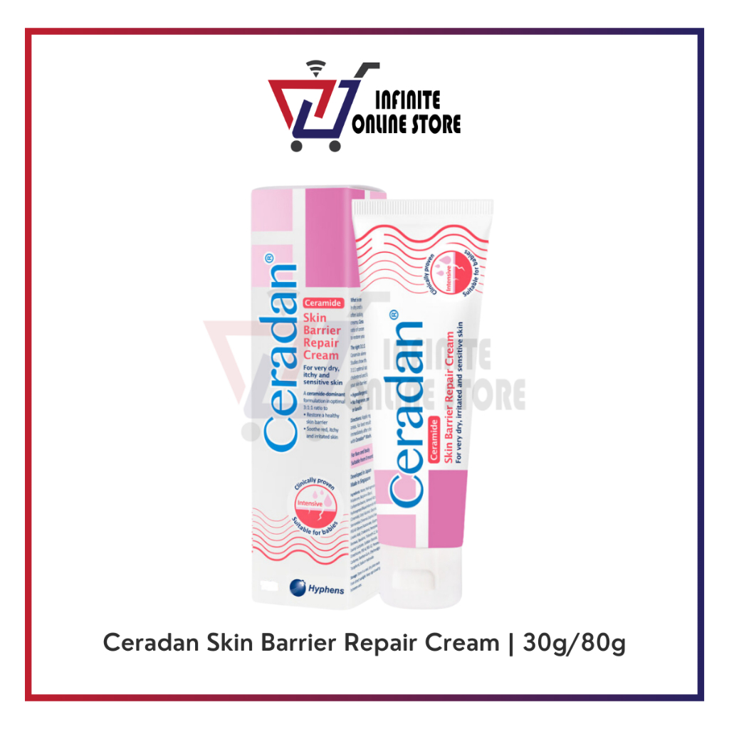 Ceradan Skin Barrier Repair Cream (30g / 80g) | Shopee Malaysia
