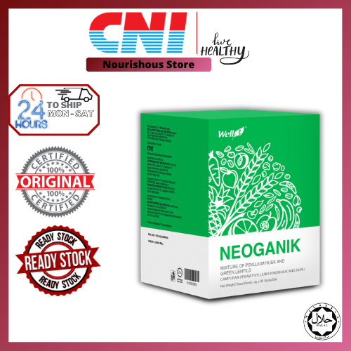 CNI Well3 Neoganik (30sticks x 4g) - Melegakan Sembelit & Pembersihan ...