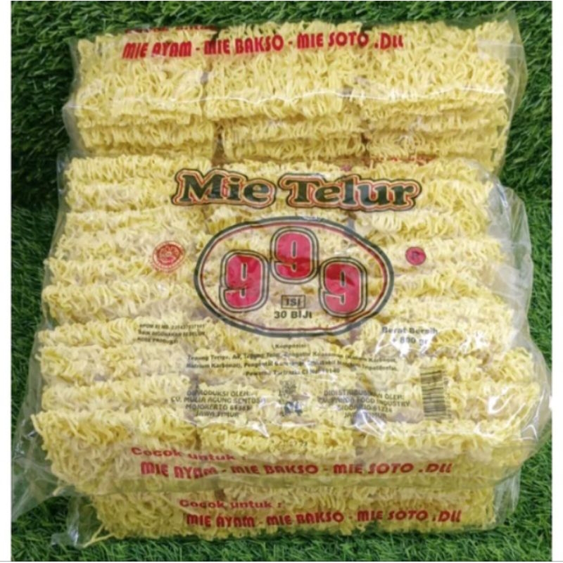 MIE TELUR BEST MIE ISI 30 KEPING ( mie untuk mie ayam, bakso dll ...