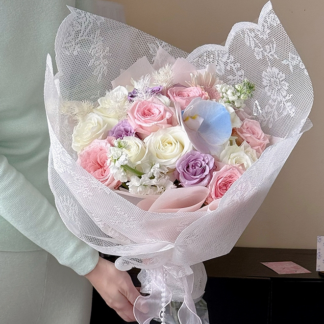 READY STOCK EzWrap.my Premier Opp Lace with Clothes Waterproof Floral ...
