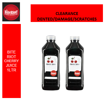 BITE RIOT CHERRY JUICE 1LTR - DENTED/DAMAGE/SCRATCHES | Shopee Malaysia