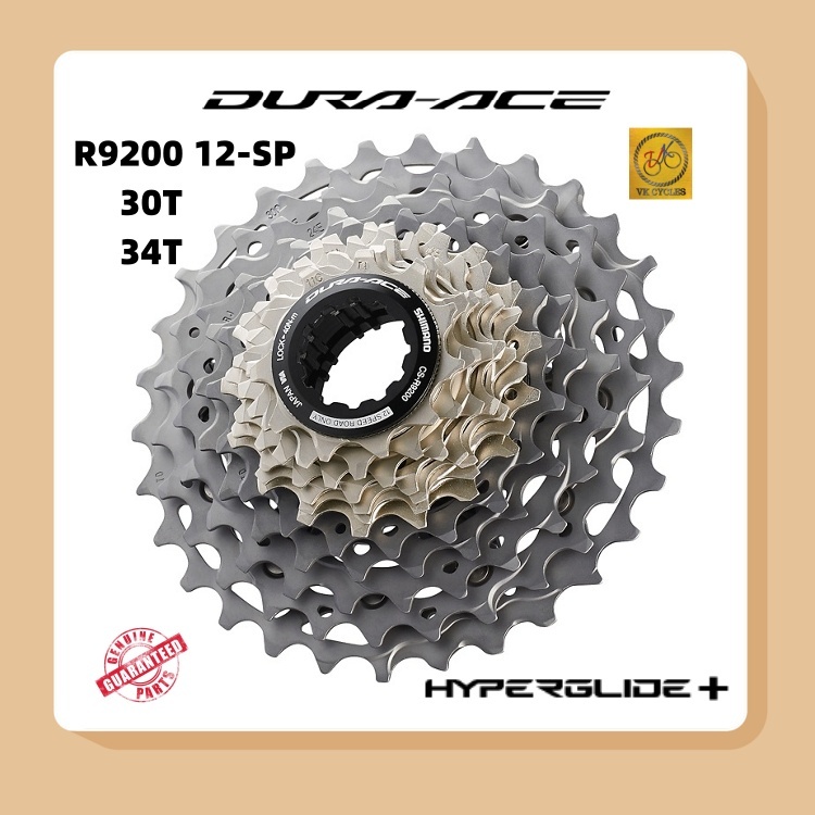 [Genuine] Shimano Dura Ace CS-R9200 Cassette 12-speed 30T 34T - DURA ...