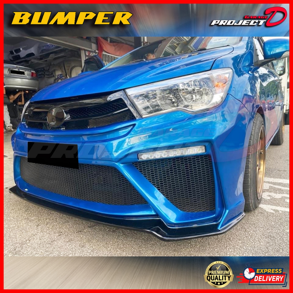 💥Ready Stock💥 Perodua Bezza **2016~2019** Front Bumper (GT) Frp ...