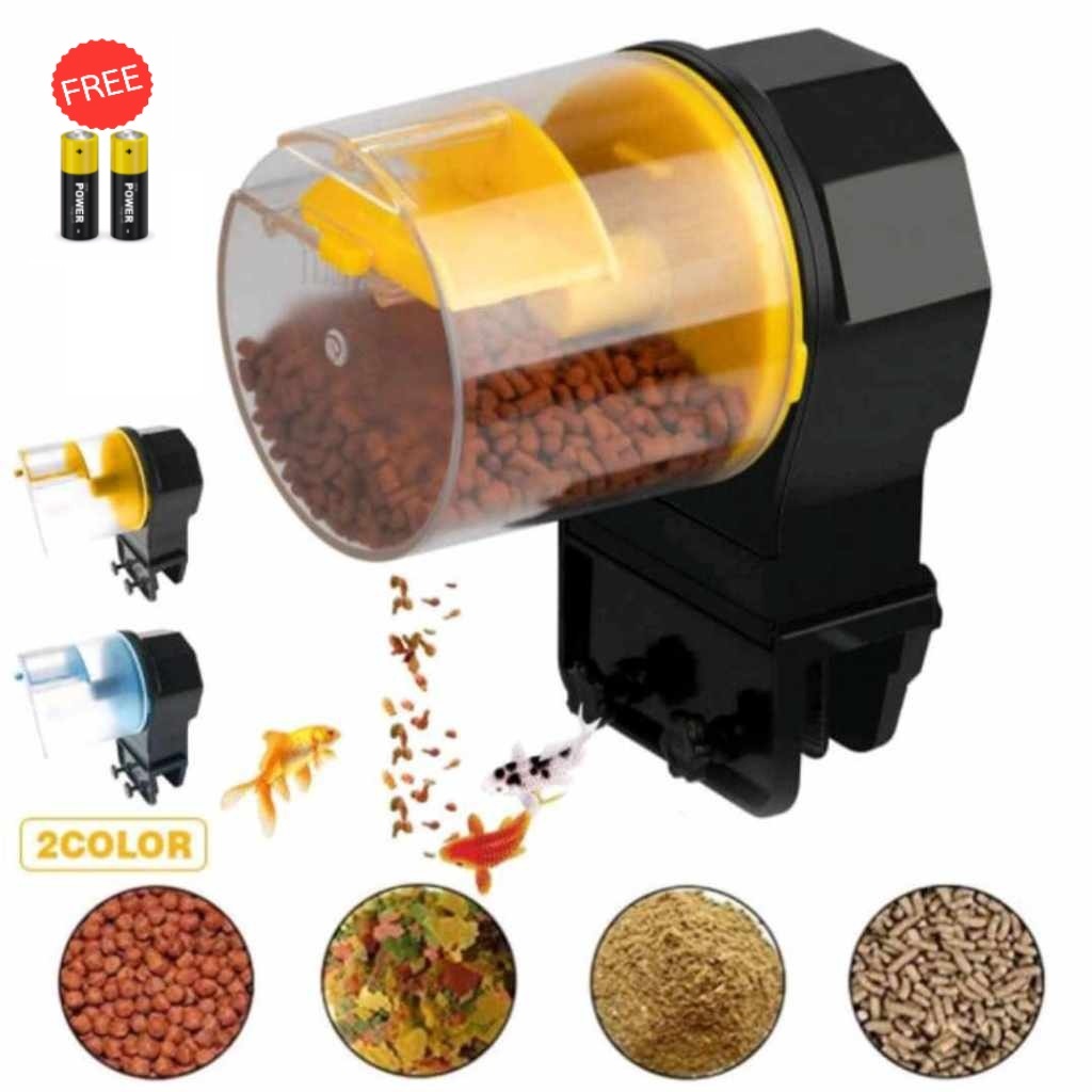 Automatic timer fish feeder best sale