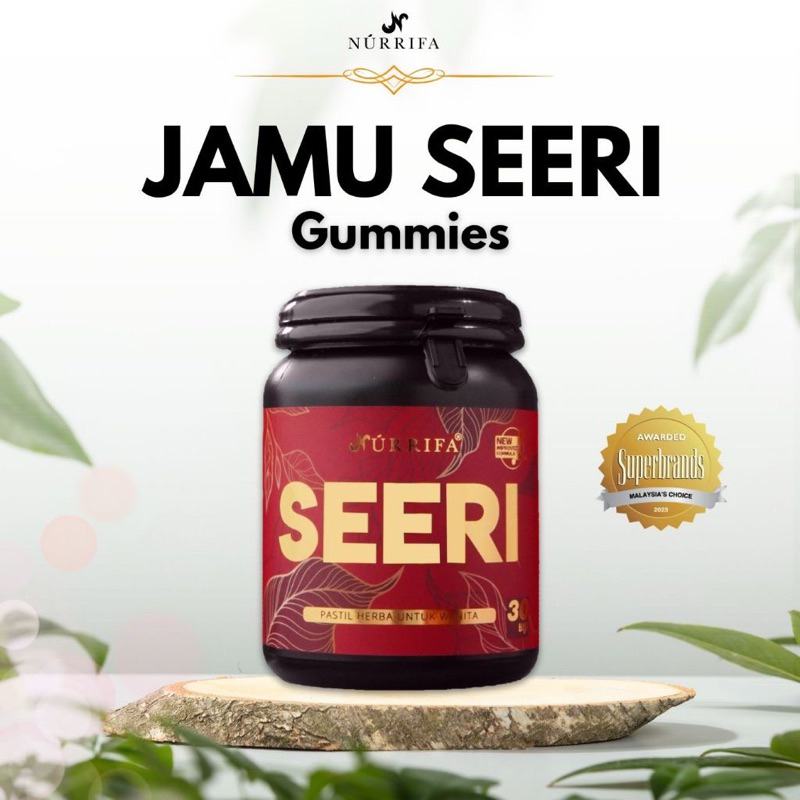 Nurrifa Jamu Seeri 1 botol Rawat angin badan & letih lesu | Shopee Malaysia
