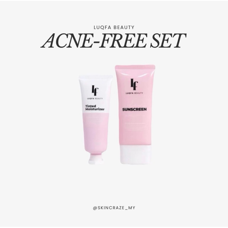 Luqfa Beauty Acne Free Set (TM & SS) | Shopee Malaysia