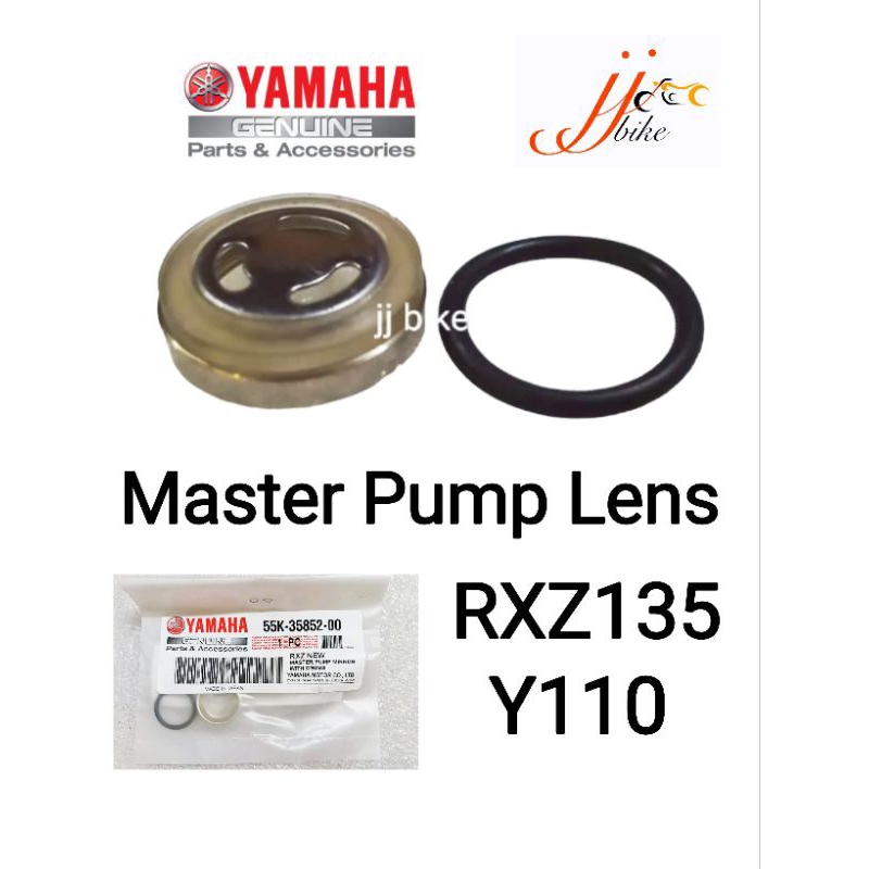 RXZ Y110 Y125 LC MASTER PUMP BRAKE GLASS YAMAHA master pump lens DISC ...