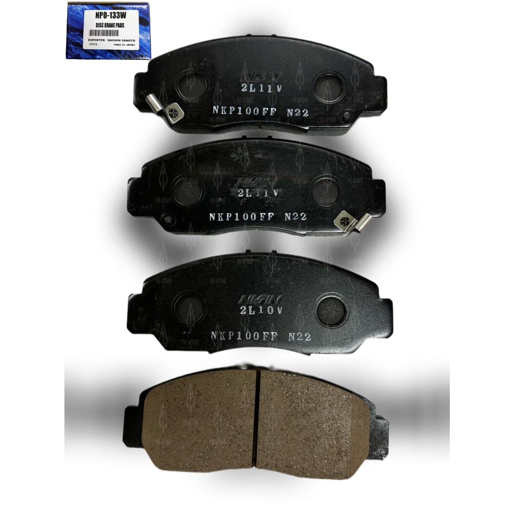 HONDA BRV/CIVIC FB TRO FRONT BRAKE PAD (WITH SPRING HOLE