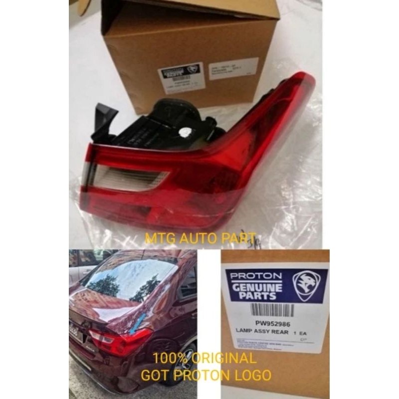 ORIGINAL PROTON SAGA VVT 2016-2023 TAIL LAMP ASSY (NEW) | Shopee Malaysia