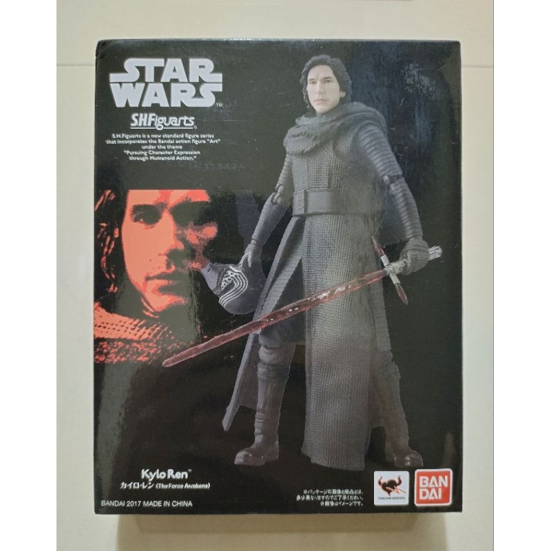 *USED* S.H.Figuarts Kylo Ren Star Wars The Force Awaken P-Bandai SHF ...