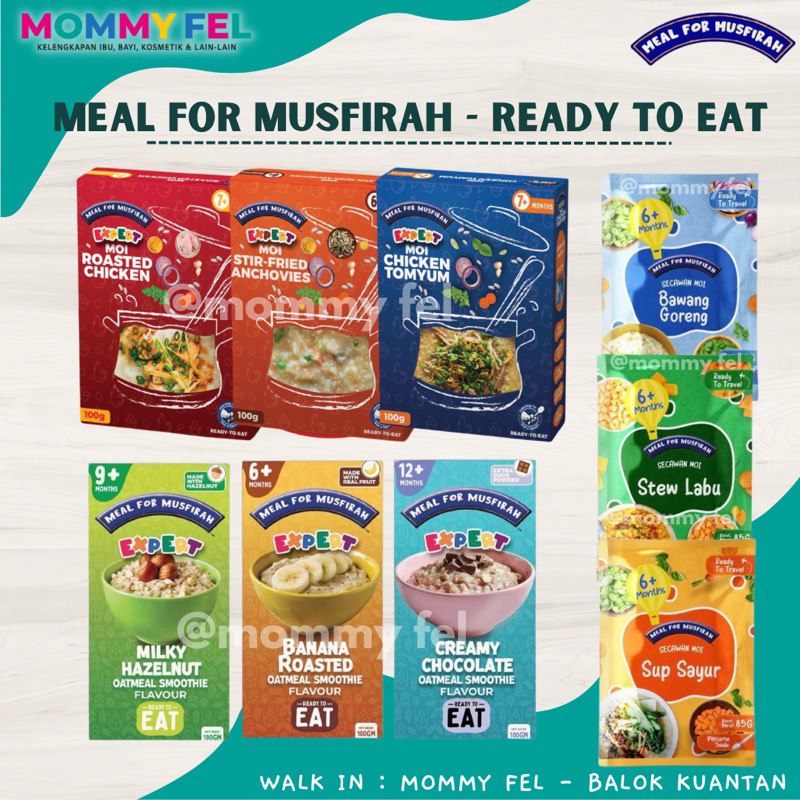 MEAL FOR MUSFIRAH READY TO EAT MOI / EXPERT MOI / EXPERT OATMEAL ...