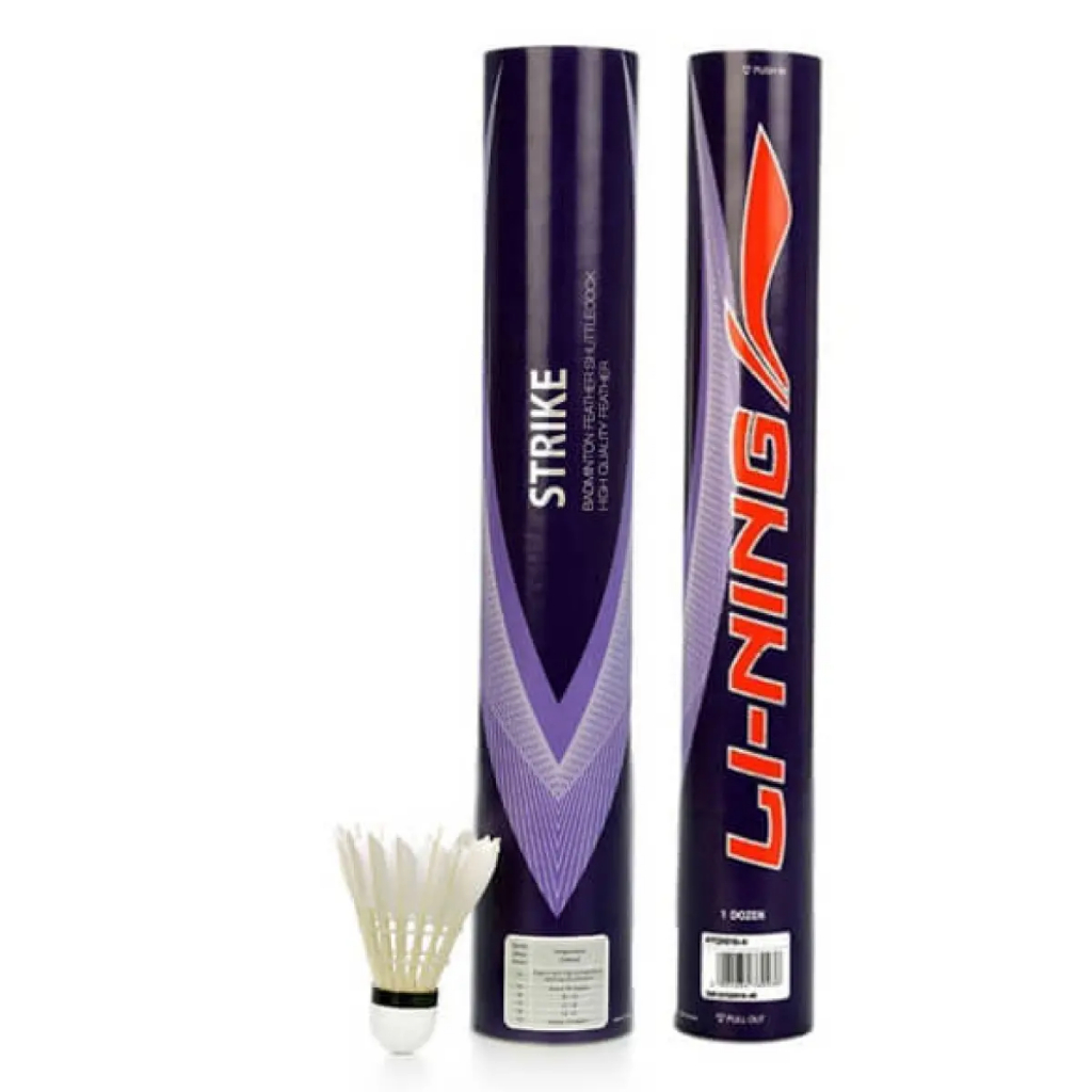 Li-Ning Strike (Speed 77) Badminton Shuttlecock Original 100% | Shopee ...