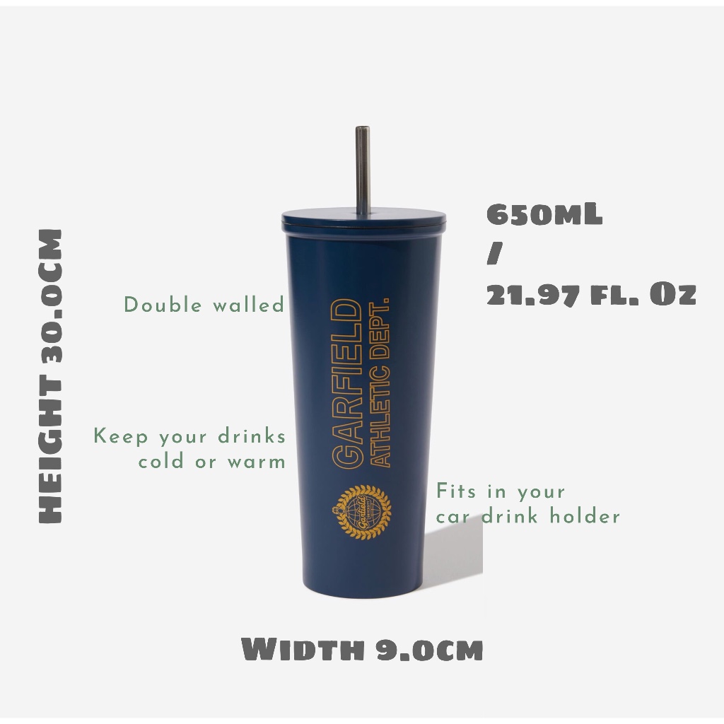 TYPO x Gudetama Tumbler / Typo Metal Smoothie Cup / Stainless Steel