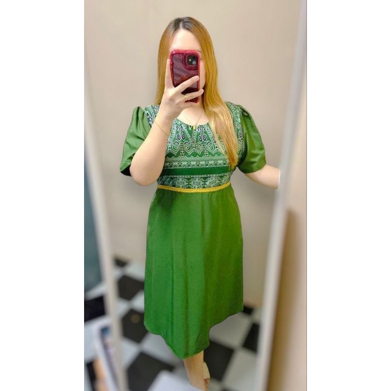 DRESS PRINCESS CORAK PUA KUMBU 🔥 | Shopee Malaysia