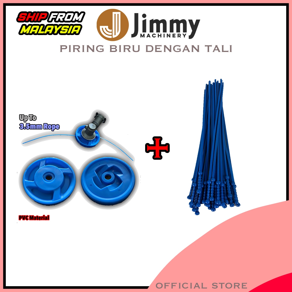 PVC Black Cutter Trimmer Line Plate Heavy Duty Piring Tali Up to 3.5mm ...
