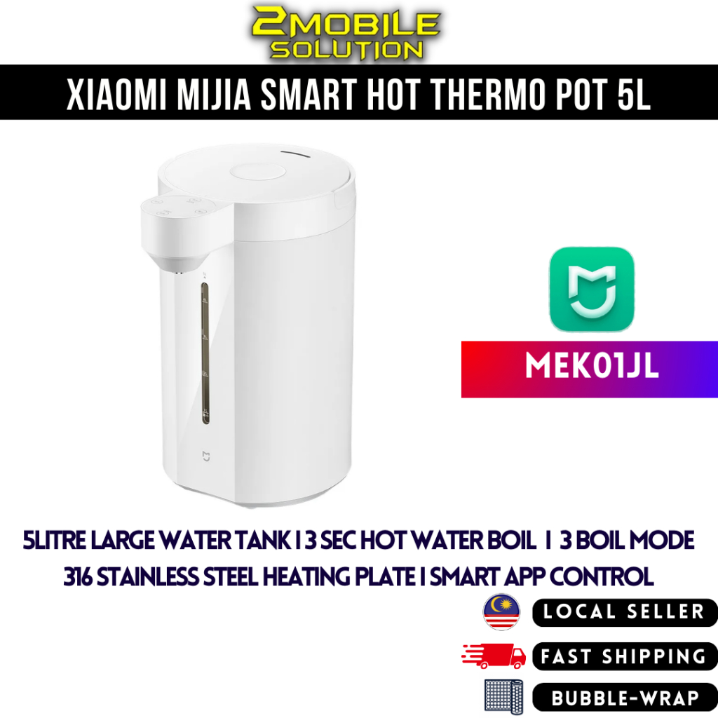 XIAOMI Mijia Smart Hot Thermo Water Dispenser 5L [316 Staineless Steel ...