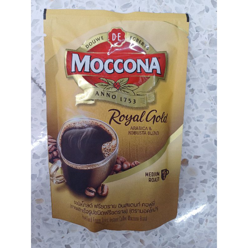 ROYAL GOLD ARABICA & ROBUSTA BLEND BY MOCCONA 50G | Shopee Malaysia